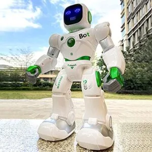 Ruko 1088 RC Helicopter Remote Control App Compatible Large Robot Toys for Kids Green