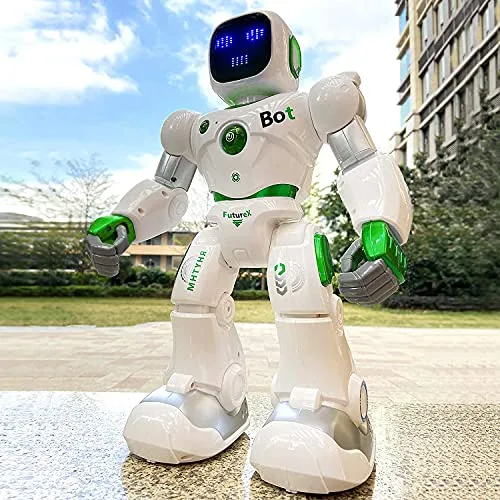 Ruko 1088 RC Helicopter Remote Control App Compatible Large Robot Toys for Kids Green