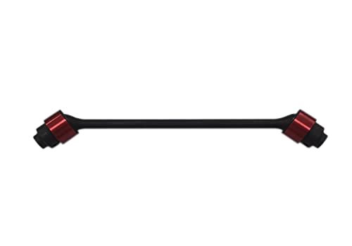 VITAVON VOTACH Hughes H1 Racer RC Plane Rear Driveshaft Hardened Steel Upgrade for UDR Traxxas Unlimited Desert Racer 1/7 Scale 8555 Black Red