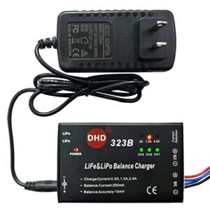 SHHAO 20W 2A RC Battery Balance Charger for 2S 3S LiPo Life Battery Pack RC Airsoft Electric Water batteres