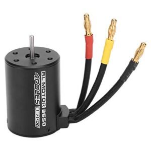 Faceuer 3650 3900KV Brushless Motor Premium Upgrade for B 17 RC Model Plans 1/8 and 1/10 Scale Cars
