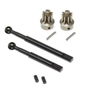 Redcat Racing RER11821 RC Heavy Truck and Trailer Repair Front Portal CVA Input Gears with Pins and CVA Shafts with Couplers