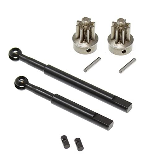Redcat Racing RER11821 RC Heavy Truck and Trailer Repair Front Portal CVA Input Gears with Pins and CVA Shafts with Couplers
