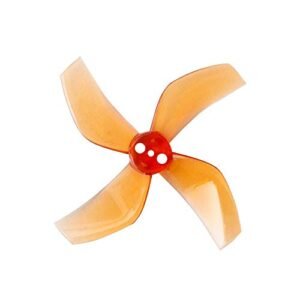 Gemfan D51 Ducted 4 Blade 51mm CineWhoop Propeller Set of 8 4.5mm Orange