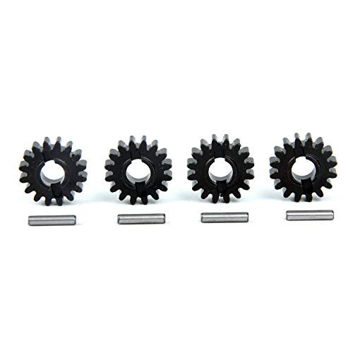 LCX Racing 1/10th RC Crawler Car Hard Steel Portal Gears Set for Axial SCX10 II 90046 90047 AR44 Axle Portal Axles Perfect for RC Ram Body Upgrades