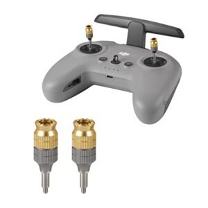 Anbee Upgrade CNC Aluminum Controller Stick Replacement Joystick Thumb Rocker for DJI FPV Drone Remote
