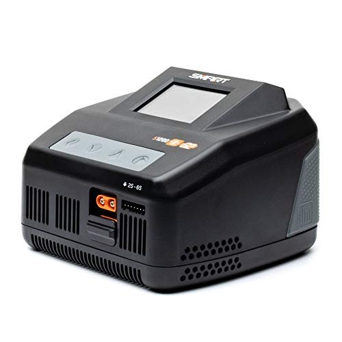 Spektrum S1200 G2 AC 1x200W Smart Charger RC to AC Navy SPMXC2020 Black
