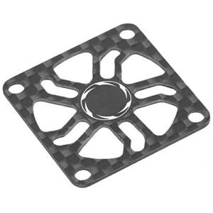 XYZ Brand Carbon Fiber RC Boat Hull Cooling Fan Cover 40mm Lightweight Durable for Enhanced Performance