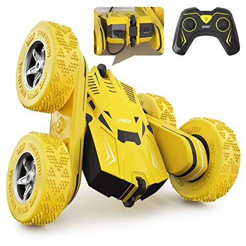 SGILE RC Stunt Car Toy Gift 4WD Remote Control Car with 360 Rotating Feature for Kids at ABC RC Hobbies Windham NH