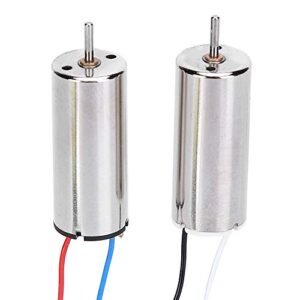 CDK RC Bodies Compatible 2 Pcs 8520 Motor 8.5x20mm 3 5V 0.15A Coreless Brushed Hollow Cup Drone Motors for DIY RC Drone Quadcopter