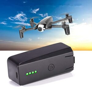CJC 2700mAh 7.6V 20.52Wh Lipo Upgrade Battery Drone Replacement Smart Battery for Parrot Anafi 1 Pack Dark Grey