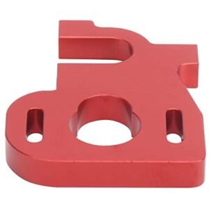 GKA Custom RC Parts Adjustable Motor Mount Seat Holder Heat Sink for Wltoys 1 14 144001 RC Car Red