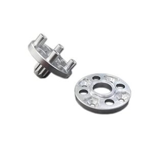 VITAVON RC Wheels Planetary Gears Housing Front and Rear for UDR Traxxas Unlimited Desert Racer 1/7 Scale Silver