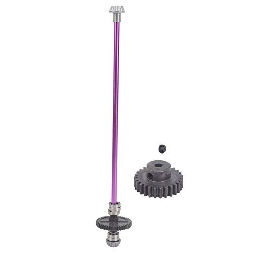 VGEBY RC Engine Piston Spur Gear with Central Drive Shaft Kit for WLtoys 124018 124019 1/12 Scale RC Car