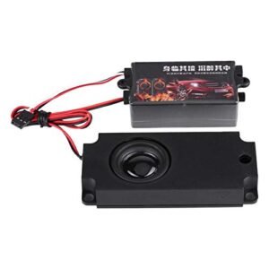 Cerlingwee RC Car Sound Simulator - Lightweight Multifunctional Speaker for Remote Control Vehicles, 1:10 Scale Models and Trucks (Single Speaker)