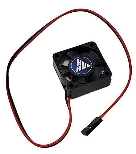 NHX RC 30x30mm High Speed Dual Ball Bearing Fan for RC Dual Rotor Helicopter
