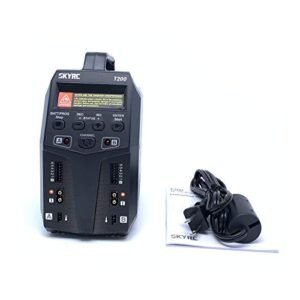 SKYRC T200 Dual Balance Charger AC DC Input 12A 100W for LiPo Li Ion LiHV Life NiMH NiCd Pb Battery