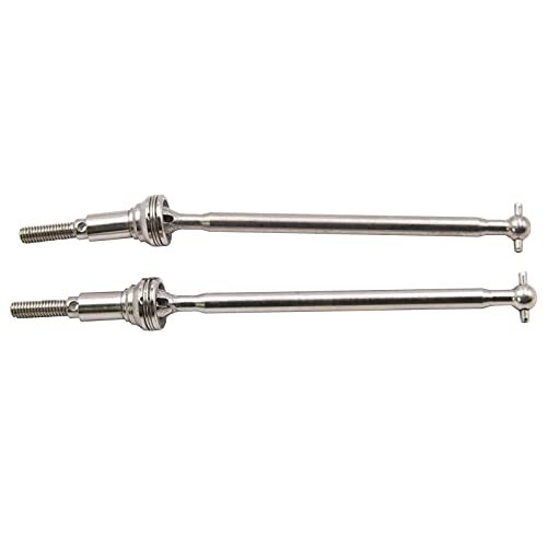 Blomiky 25 WJ03 Front CVD Drive Shaft Set Compatible with 1/10 Scale Grave Digger RC Truck