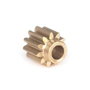 KYX Racing Brass Gear 11T Upgrade for Q Tee RC Plane and 1/24 RC Crawler Cars