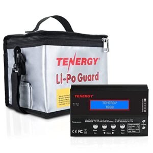 Tenergy TB6 B Balance Charger Discharger with Lipo Bag for NiMH NiCD Li Po Battery Packs