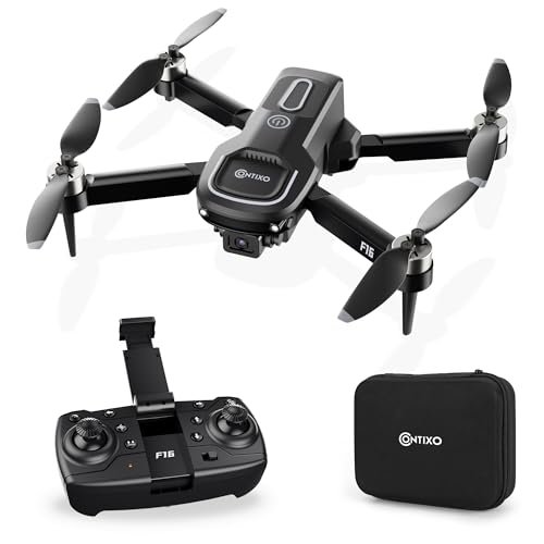 Contixo F16 Young Essential Oils RC Drone 1080P Dual Camera Easy to Fly with 17 Mins Flight Time for Beginners Ages 14 Plus