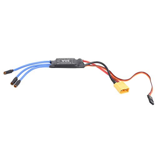 Keenso Two Way Brushless ESC 30A 2 3S Electronic Speed Controller for Largest Turbine RC Helicopter Drone FPV Aero Parts
