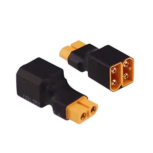 BDHI 2pcs XT60 Series Connector Battery Adapter for Xbox Series S RC Willey Losi E Flite B158 2