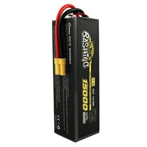 Gens ace 3S Lipo Battery 11.1V 15000mAh 100C with EC5 Plug Powering the World's Fastest RC Truck