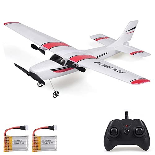 GoolRC FX801 RC Airplane with Durable RC Foam Wing Cores 2.4GHz 2CH Remote Control EPP Foam Plane for Kids Beginners