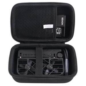 JINMEI Buzzard Bombshell RC Plane Kit Hard EVA Carrying Case for HOVERAir X1 Drone with Camera Kit Storage