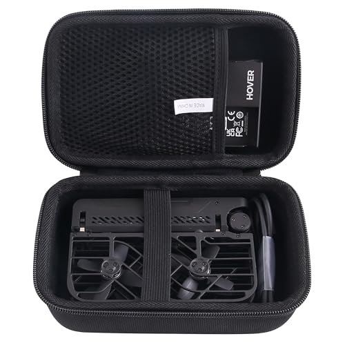 JINMEI Buzzard Bombshell RC Plane Kit Hard EVA Carrying Case for HOVERAir X1 Drone with Camera Kit Storage