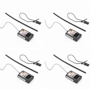 GoolRC 4PCS Flysky FS GR3E Receiver AFHDS 2.4G 3CH for Apparition RC Boat FS GT2 FS GT2B FS GT3B FS GT3C FZ IT4S