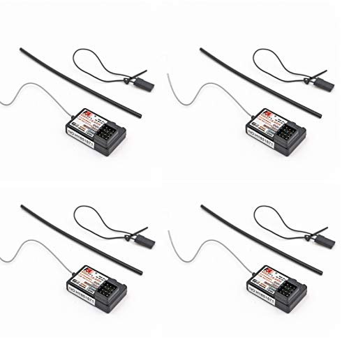 GoolRC 4PCS Flysky FS GR3E Receiver AFHDS 2.4G 3CH for Apparition RC Boat FS GT2 FS GT2B FS GT3B FS GT3C FZ IT4S