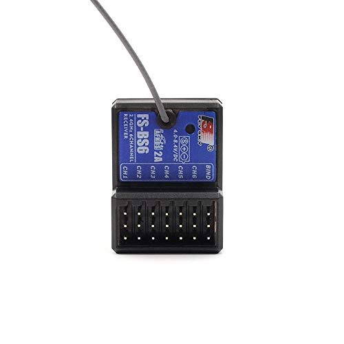 Flysky FS BS6 Receiver 2.4Ghz 6CH Compatible with Flysky FS i6 for RC Car Boat Transmitter
