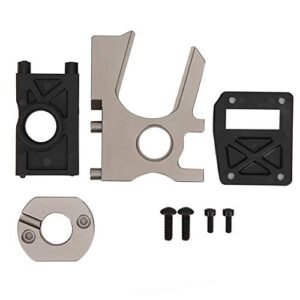 HobbyPlus 1/8 Motor Mounting Holder for After Run Oil Nitro RC Cars Durable RC Car Motor Base Mount Parts