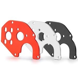 Generic RCLions Aluminum Metal ECX Barrage Motor Plate Adapter for 1/24 Axial SCX24 90081 Upgrades Parts (Red)