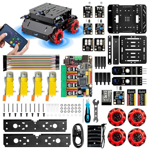 Makeblock mBot Mega Robot Kit with Mecanum Wheels Programmable Robotics Kit for Teens and Adults