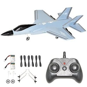 OTXKOO F35 RC Turbine Jet 2CH Remote Control Airplane RTF with 2.4GHz Radio Control for Beginners