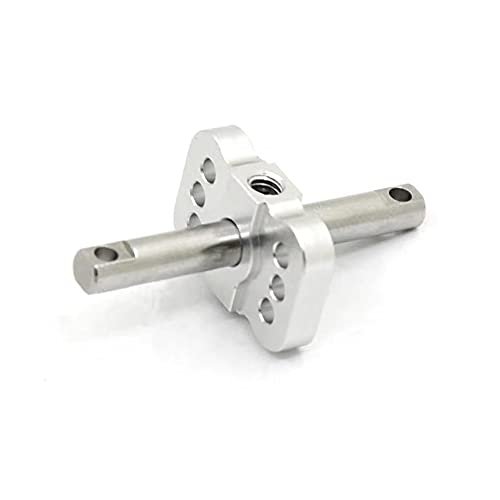 Hooshion Locking Differential Metal Differential Upgrade for Hot Wheels RC Nitro Speeders Mustang Car Racing Parts Silver