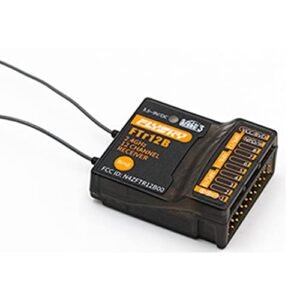 FlySky FTr12B 12 Channel Receiver for RC Hobbies Florida Drones and Fixed Wing Aircraft