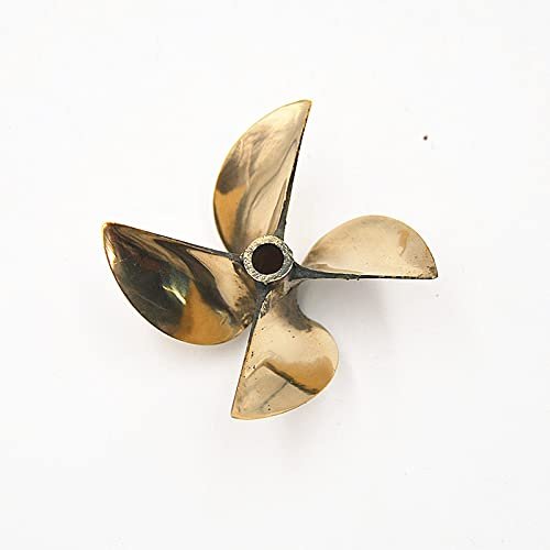 Outrage RC Boat NC 4 Leaves Dia 67mm P1.7 Aluminum Alloy Propeller with 1 4 Inch Shaft