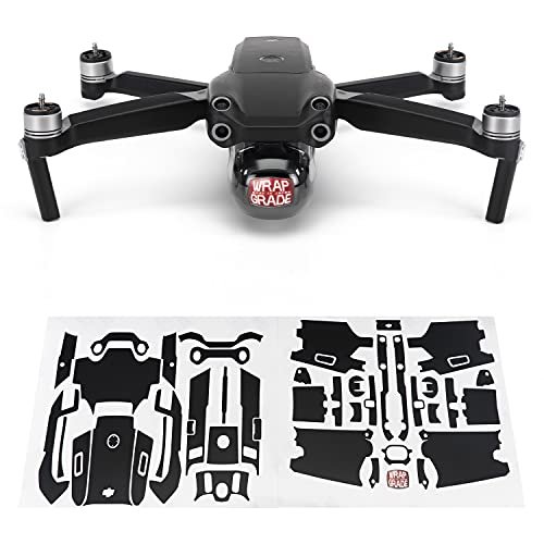 Wrapgrade Main Unit Skin for DJI Air 2S Stealth Black