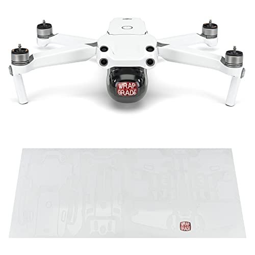 Wrapgrade Main Unit Skin DJI Air 2S Racing White Vinyl Wrap