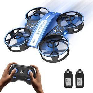 NEHEME NH330 3D Printed Excavator RC Drone for Kids and Beginners with Auto Hover Headless Mode and 3D Flip