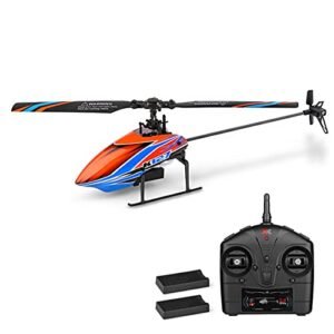 GoolRC WLtoys XK K127 4 Channel RC Aircraft with Altitude Hold One Key Take Off Landing Easy to Fly for Kids Beginners Includes 2 Batteries Perfect for RC Aircraft Trailers