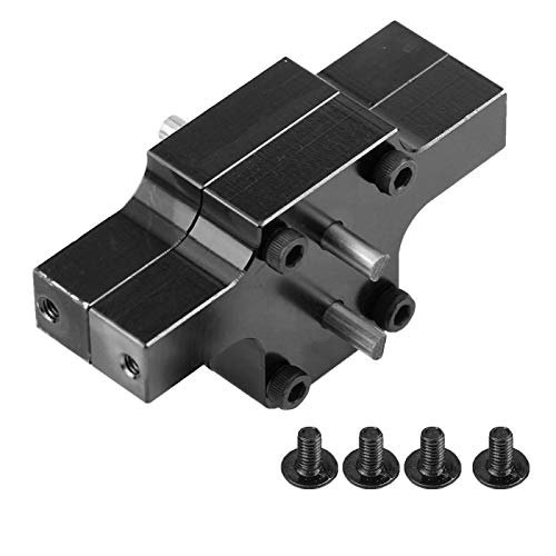 EVTSCAN Aluminium Alloy Gear Box Upgrade for Tecesy RC Truck 1/16 Scale Model Accessory Black