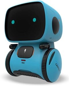 KaeKid Toy RC Robotic Robotosaur Trainable Interactive Smart Robot for Kids with Voice Control and Touch Sensor