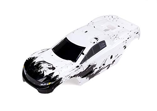 SummitLink Custom RC Fire Truck Body Eagle Style Compatible for Rustler 4X4 1/10 Scale RC Car or Truck R4 E 01