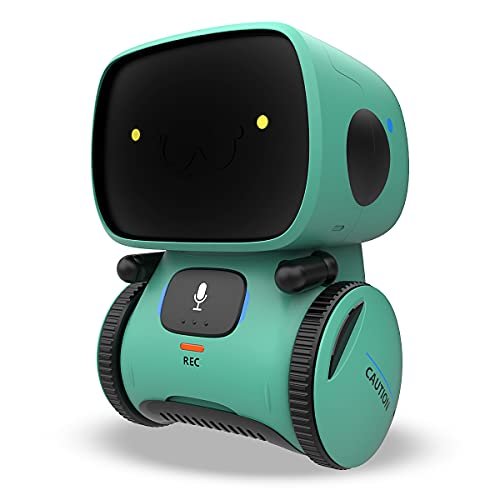 KaeKid Interactive Smart Toy RC Robot Sharper Image with Voice Control Touch Sensor for Kids Ages 3 4 5 6 7 8