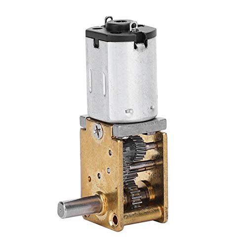 1218GE N20 Mini Reducer Motor 6V 70RPM Micro Worm Gear Reducer Brush DC Motor for Electronic Devices